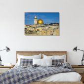 Israel, Jerusalem, Kuppel des Felsens Leinwanddruck (Insitu (Schlafzimmer))