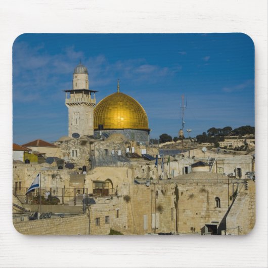 Israel, Jerusalem, Kuppel des Felsens Mousepad (Vorne)