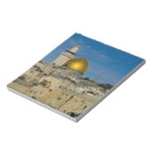 Israel, Jerusalem, Kuppel des Felsens Notizblock (Rotiert)