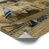 Israel, Jerusalem, Kuppel des Felsens Poster (Ecke)