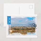 Israel Jerusalem Postkarte (Vorne/Hinten)