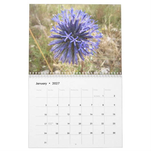 Israel Kalender (Jan 2027)