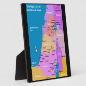 Israel Karte Erstes Jahrhundert Fotoplatte (Seite)