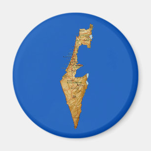 Israel-Karten-Magnet Magnet