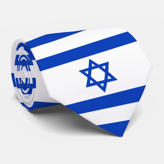 Israel Krawatte (Gerollt)