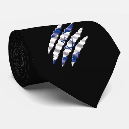 Israel Krawatte (Gerollt)