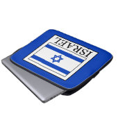 Israel Laptopschutzhülle (Vorne Knopf)