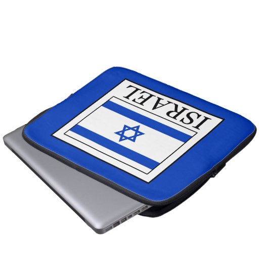 Israel Laptopschutzhülle (Vorne Knopf)