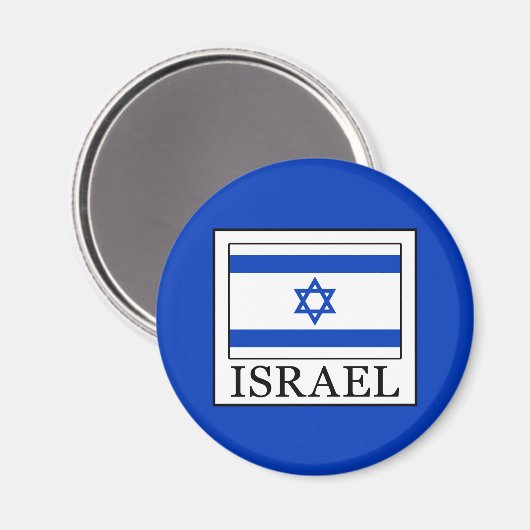 Israel Magnet (Vorderseite/Rückseite)
