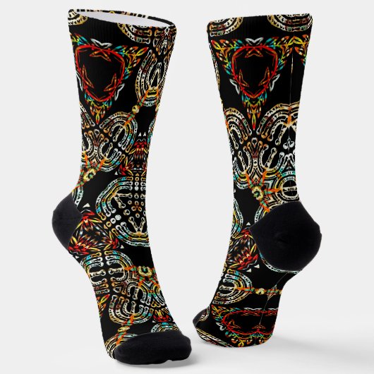 israel Menora  Socken (Gewinkelt)
