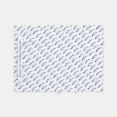 ISRAEL Messianische LIEBE Christlicher Schrift Fleecedecke (Vorderseite (Horizontal))