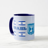 Israel Moderne Tasse (Vorderseite Links)
