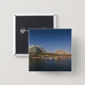 Israel, Negev, Eilat, Rotes Meer Button (Vorne & Hinten)