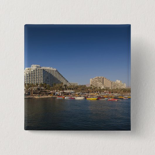 Israel, Negev, Eilat, Rotes Meer Button (Vorderseite)