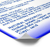 Israel Poster (Ecke)