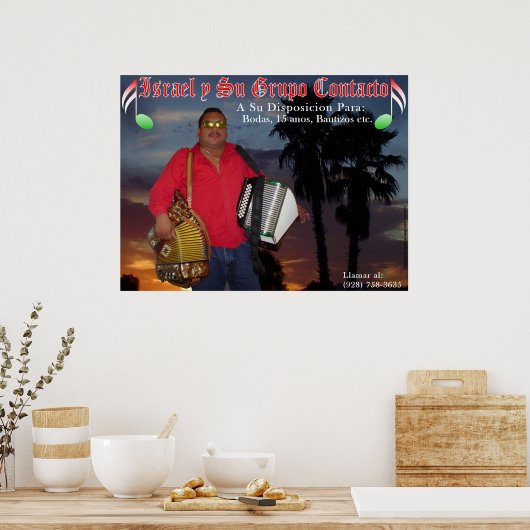 Israel Poster (Küche)