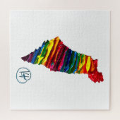 Israel Pride Studio Kunst Puzzle (Horizontal)