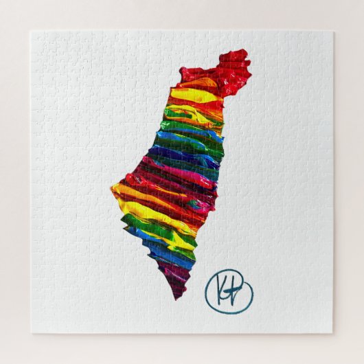 Israel Pride Studio Kunst Puzzle (Vertikal)