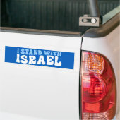Israel-protestantische Retro-I-Haltung gegenüber I Autoaufkleber (Auf Lkw)
