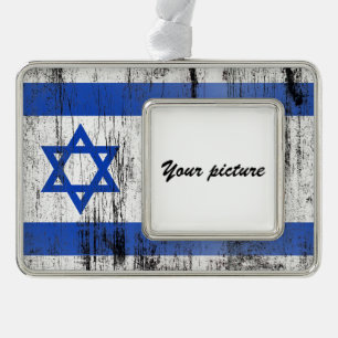 Israel Rahmen-Ornament Silber