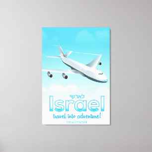 Israel " Reise ins Abenteuer" Leinwanddruck