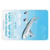 Israel " Reise ins Abenteuer" Magnet (Horizontal)