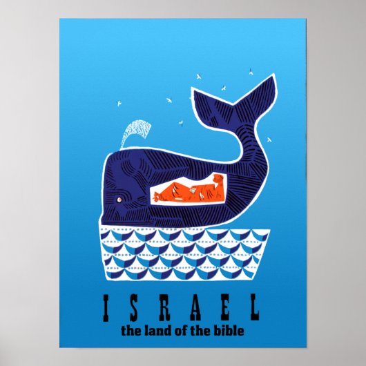 Israel Reiseplakat Poster (Vorne)