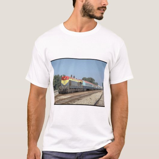 Israel, Relais EMD G12 mit train_Trains der Welt T-Shirt (Vorderseite)
