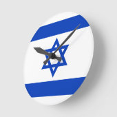 Israel Runde Wanduhr (Winkel)
