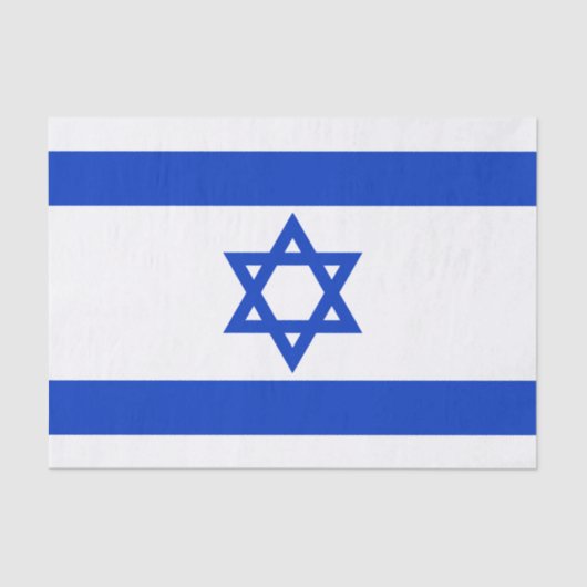 Israel Seidenpapier (Vorderseite)