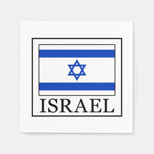 Israel Serviette (Vorderseite)