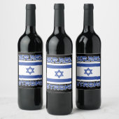 Israel stark weinetikett (Flaschen)