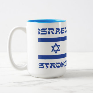 Israel stark zweifarbige tasse
