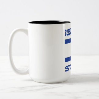 Israel stark zweifarbige tasse