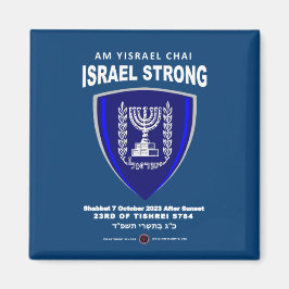 Israel Strong - Am Yisrael Chai Magnet