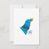 Israel Studio Art Dankeskarte (Vorderseite)