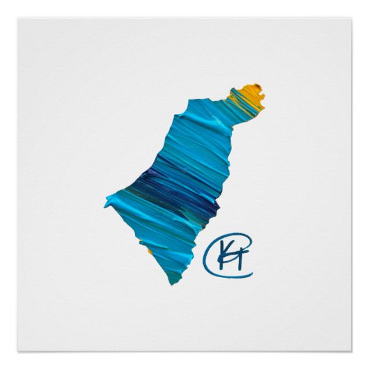 Israel Studio Art Poster (Vorderseite)
