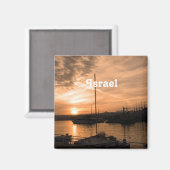 Israel Sunset Magnet (Vorderseite/Rückseite)