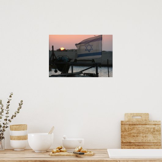 Israel Sunset Poster (Küche)