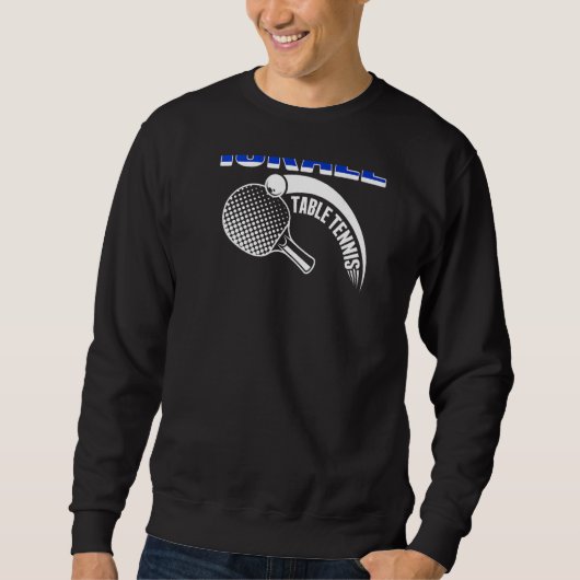 Israel Table Tennis  Israeli Ping Pong Team Suppor Sweatshirt (Vorderseite)