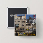 Israel, Tel Aviv, Jaffa, Jaffa, Alter Hafen Button (Vorne & Hinten)