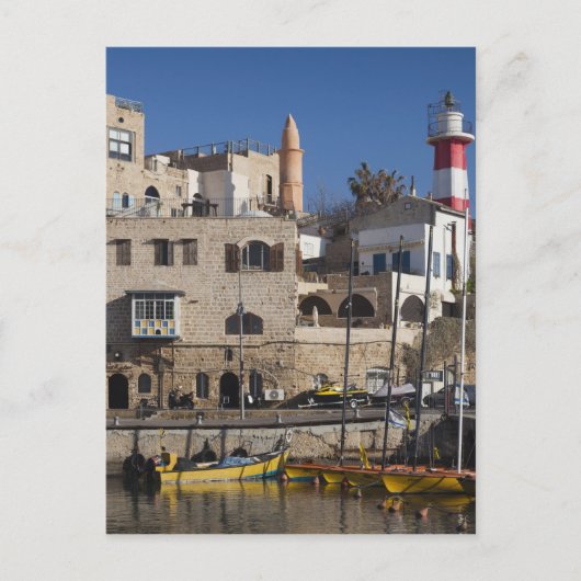 Israel, Tel Aviv, Jaffa, Jaffa, Alter Hafen Postkarte (Vorderseite)