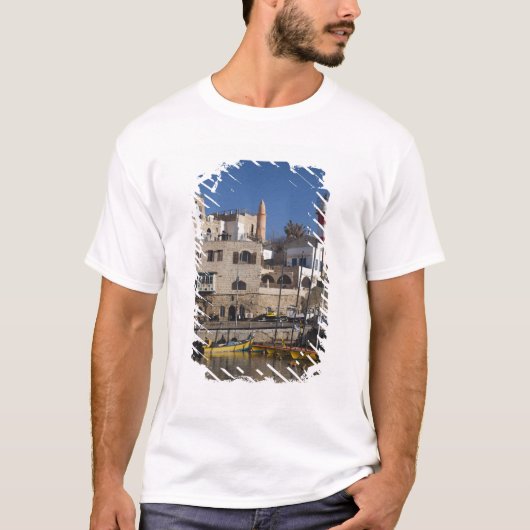 Israel, Tel Aviv, Jaffa, Jaffa, Alter Hafen T-Shirt (Vorderseite)