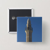 Israel, Tel Aviv, Jaffa, Minarett der Moschee Button (Vorne & Hinten)