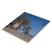 Israel, Tel Aviv, Jaffa, Treppe, Alte Jaffa Fliese (Seite)