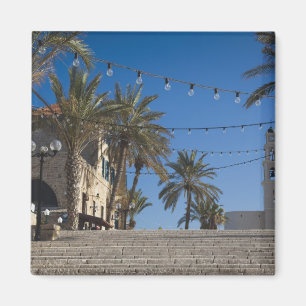 Israel, Tel Aviv, Jaffa, Treppe, Alte Jaffa Magnet