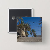 Israel, Tel Aviv, Jaffa, Treppe, Old Jaffa Button (Vorne & Hinten)