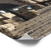 Israel, Tel Aviv, Jaffa, Treppe, Old Jaffa Poster (Ecke)