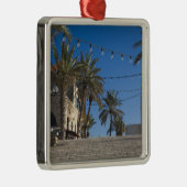 Israel, Tel Aviv, Jaffa, Treppe, Old Jaffa Silbernes Ornament (Rechts)
