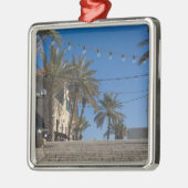 Israel, Tel Aviv, Jaffa, Treppe, Old Jaffa Silbernes Ornament (Links)